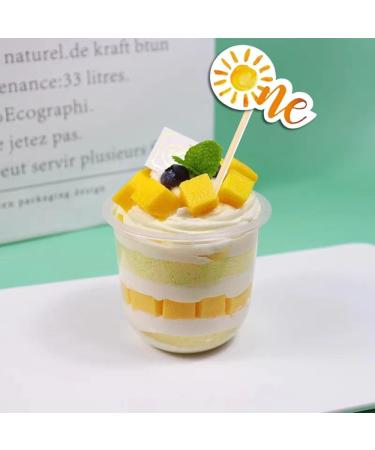 24 PCS Sunshine One Cupcake Toppers You are My Sunshine First Birthday Cupcake Picks for Baby Shower Birthday Party Cake Decorations Supplies - Buy Online on GoSupps.com