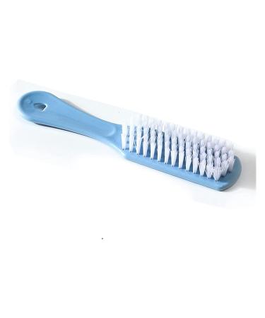 Home Shoes Brushes Plastic Small Brushes Shoe Brushes Simple Soft Bristle Shoe Brushes Laundry Brushes Clothes Board Brushes Bathroom Tool Brush(Blue)