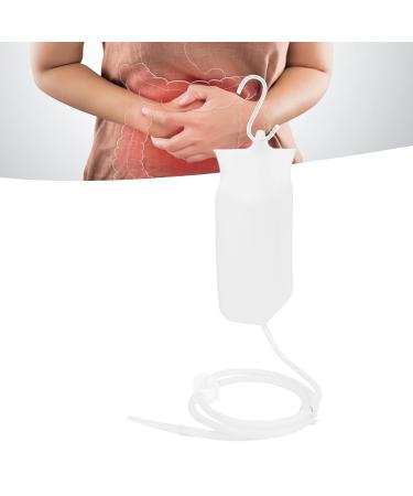 Coloring Bags & Anggrek 2L Silicone Rubber BPA-Free Enema Kit - 160cm Hose with Precise Water Flow Control for Coffee & Water Cleansing - Buy Online on GoSupps.com