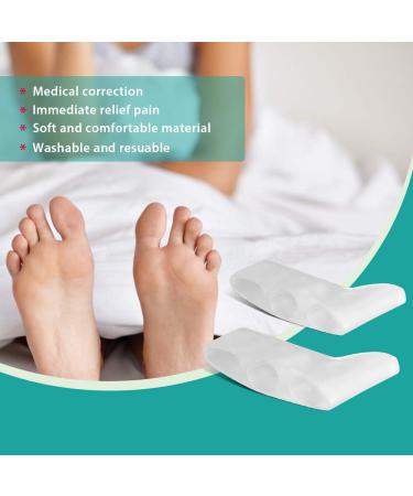 Silicone Toe Separators - 2 Pairs | Protect Overlapping Toes | Toe Separator Feet Cover - Buy Online on GoSupps.com