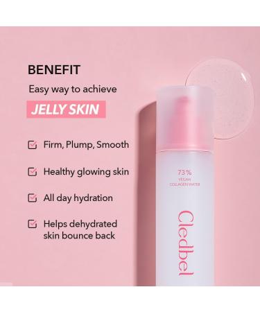 Collagen Booster Serum 150ml | Firming & Hydrating | 73% Vegan Collagen Water | Korean Skincare | Paraben-Free & All Skin Types - Buy Online on GoSupps.com