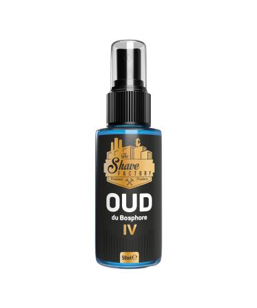 the shave factory After Shave Cologne - a fragrant essence for perfect aftershave care for a long-lasting feeling of freshness and comfort (1.69 fl. oz (50ml) Oud IV Du Bosphore) Oud IV Du Bosphore 1.69 Fl Oz (Pack of 1)