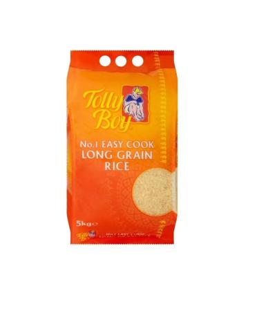 MASTolly Boy Easy Cook Rice 5kg Box of 1-Fd