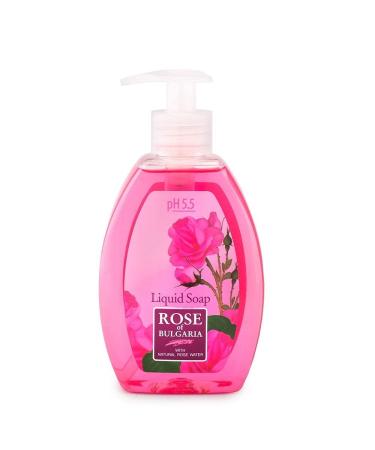 Biofresh Rose of Bulgaria Liquid Soap with Natural Rose Water 10 fluid ounces