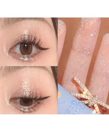 3-Piece Liquid Shimmer Glitter Eyeshadow Sticks Set - Purple, Lemon Green, Champagne Gold | Quick-Drying, Waterproof Formula - Buy Online on GoSupps.com