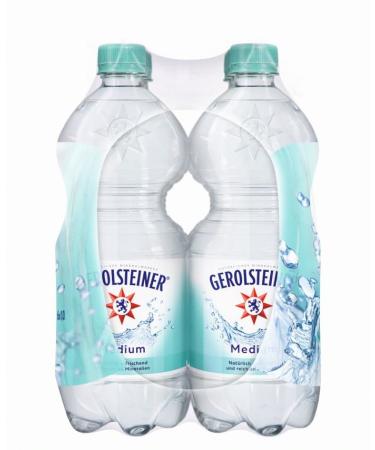Buy Gerolsteiner Medium Mineral Water (6 x 1L) - International Shipping Available - Buy Online on GoSupps.com