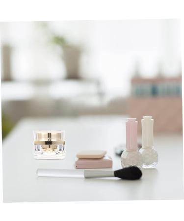 Angoily 1pc Cream Sample Holder Glass Lotion Jars Glass Cosmetic Containers Leak-proof Bottle Cream Sub Jar Cream Jar Containers Terrarium Travel Oil Seed Acrylic With Cover - Buy Online on GoSupps.com