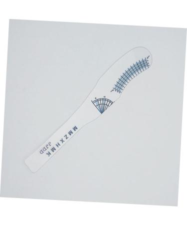 FOMIYES 30 Pcs Eyelash Measuring Ruler Lash Tool Eyelash Ruler Lash Tape Eyelash Length Ruler Sector Mascara 1 count (Pack of 1) As Shownx3pcs - Buy Online on GoSupps.com