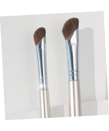 POPETPOP Eyebrow Brush 8 Pcs Nose Shadow Brush Eyeshadow Angled Eye Shadow Brush Angled Nose Contour Brush Miss Sickle - Buy Online on GoSupps.com