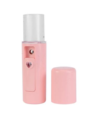 Baluue 1pc Humidifier Face Steamer Mini USB Mini Face Steamer Handheld Spray Device Makeup Device Abs Pink 11.5X3CM