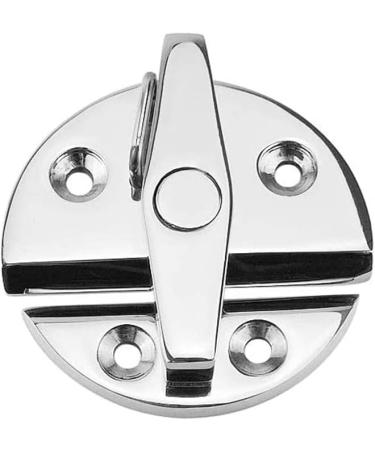 Qfauto Marine Boat Door Catch Latch - 316 Stainless Steel Twist Lock 55mm Round Design for Boat and Cabinet Applications - Buy Online on GoSupps.com
