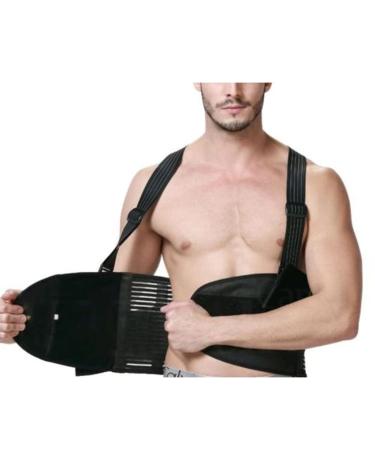 n/a Suspender Belt Adjustable Posture Back Support Corrector Lumbar Brace Shoulder Band Corset Relief Lower Back Pain (Color : Black Size : XL code) Handmade Full moon lofty ambition - Buy Online on GoSupps.com