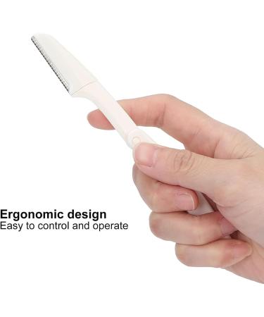 Skin Planing Tool for Women - Professional Peach Fuzz & Hair Removal Gentle Exfoliation Blades (3 Straight & 1 Fold) - Perfect for Face & Eyebrows - Buy Online on GoSupps.com