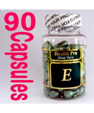 Nu-Health Aloe Vera Moisture Complex Vitamin E Oil for Skin | 90 Capsules Topical Serum for Hydrated Silky Skin | Pack of 24 - Buy Online on GoSupps.com