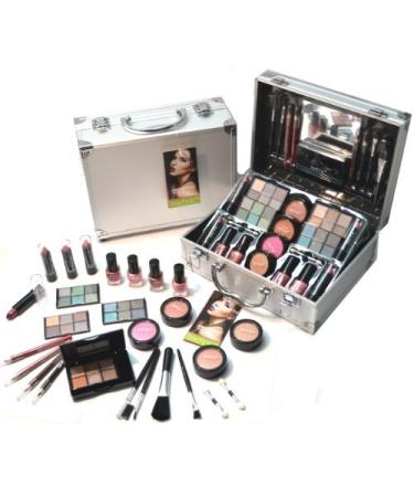 Beauty Cosmetics Make-up Large ALU make-up case 48 pieces (644)