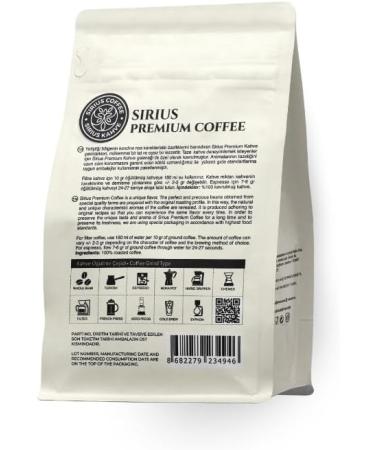 Sirius Coffee Indonesia Java Roasted Ground Filter Coffee 250 gm - Buy Online on GoSupps.com