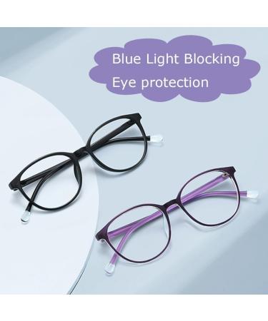 3 Pack Blue Light Blocking Reading Glasses for Men & Women - Lightweight Square Frame 150x Purple - Protect Your Eyes - Buy Online on GoSupps.com