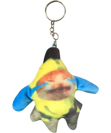 Buy Cute Crying Banana Cat Key Rings | Plush Trailer | Sounded Banana Cat Doll | Adorable Banana-Meow D Unit - Buy Online on GoSupps.com
