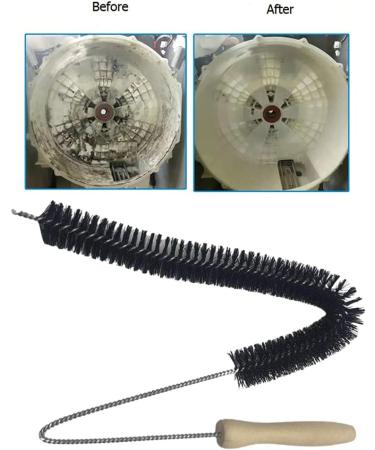 KODASW Wood Handle Long Cleaning Brush Water Pipe Drainage Dredge Tool Flexible Cleaner Show Plastic - Buy Online on GoSupps.com