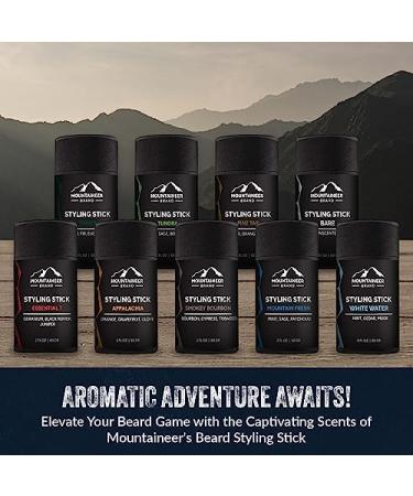 Mountaineer Brand Styling Stick | 100% Natural Beard Conditioner | Hydrate & Tame Hair | Firm Hold | Unscented 2oz - Buy Online on GoSupps.com