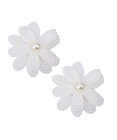 Ipetboom Pearl Hair Accessories Bobby Pin Pearl Hair Clip Kids Hairpin Hair Clips Hair Barrette Hairpins Kids Barrette Floral Hair Clip Hair Pin Hair Accessories Child Pearl Hair Clips