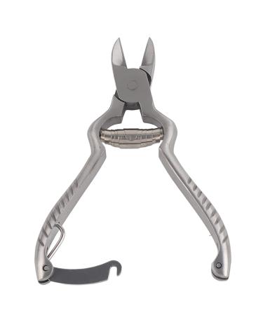 QANYEGN Spring Stainless Steel Toe Finger Cuticle Professional Cuticle Trimmer Clipper Chiropody Cutter for Pedicure Manicure