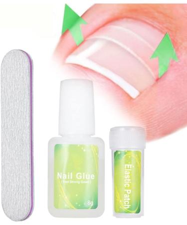 Ingrown Toenail Patch Correction Kit Elastic Toe Nail Straightener Patch with Nail File Glue - Buy Online on GoSupps.com