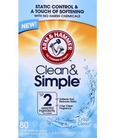 Buy Arm & Hammer Fabric Softener Sheets - Purifying Waters 100 Count - Best International Shipping - Buy Online on GoSupps.com