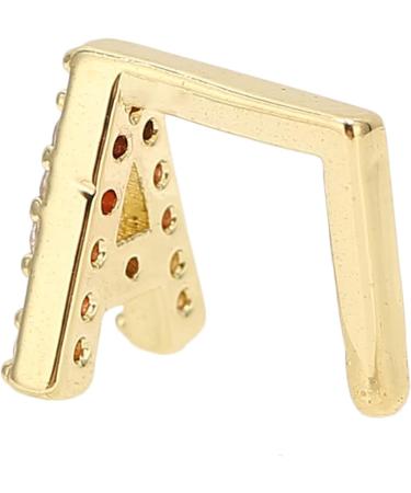 Halloween Hip Hop Teeth Brass Base Wonderful Wearing Experience Suitable for Those Who Like Hip Hop Fashion Elements. (Gold) - Buy Online on GoSupps.com