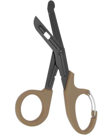 INSGB Titanium Bandage Shears - Stealth Black Coated EMT Scissors for Nurses & First Aid - 7.5 inches - Buy Online on GoSupps.com