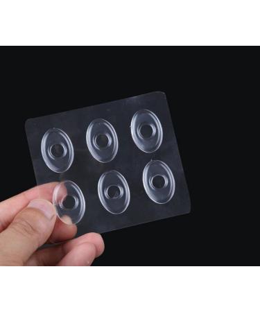 Transparent Oval Gel Foot Corn Rings - 36 Pcs, Self-Adhesive Corn Pads & Callus Cushions for Foot Protection - Buy Online on GoSupps.com