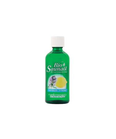 Unterweger ORGANIC sauna oil thyme lemon 100 ml with pure essential oils (AT-BIO-301)
