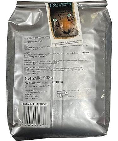 KIRKLAND SIGNATURE Colombian Supermo Whole Bean Medium Roast Coffee 908 g - Buy Online on GoSupps.com
