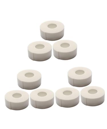 Balacoo 9 Pcs Adhesive Tape for Eyelashes Glue Tape Cosmetic Tape for Eyes Eyelash Foam Tape Lash Pad Tape Eyelash Tape Pads Makeup Party Lash Kit Eyelash Tapes Tool White Widen