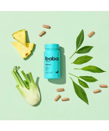 Baba Nutrition - Detox & Br leur Compl ment Alimentaire Minceur Naturelles Base de Plantes 2 x 60 G lules Cures 1 Mois - Bruleur de Graisse Puissant & D toxification Compl te - Buy Online on GoSupps.com