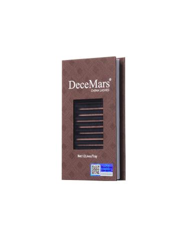 DeceMars Classic Conical Individual Eyelash Extension (C-0.07mm 8-12 MIX) C-0.07mm 8-12 MIX