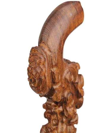 WoodeWalking Sticks Walking Stick Classical Hand- carved Solid Wood Plant Crutches/Walking Sticks Elderly Gifts Mobility Aid for Elderly Se Run forward - Buy Online on GoSupps.com