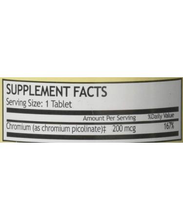 Windmill Chromium Picolinate 200mcg Tablets - 60 Count - Buy Online on GoSupps.com