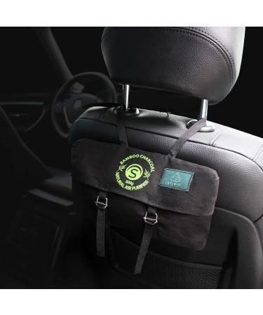 Stimio Bamboo Activated Carbon Air Purifier 500g - Car Dehumidifier & Odor Neutralizer - Eco-Friendly Freshener Alternative - Buy Online on GoSupps.com
