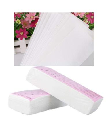 100PC Hair Removal Wax Strips - Professional Depilatory Tool for Women - Nonwoven Epilator for Facial & Body Hair Removal - Buy Online on GoSupps.com