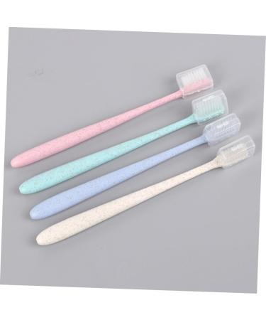 Mobestech Organic Travel Toothbrushes - 32 Pieces for Camping & Household Care | Eco-Friendly Brush for Vegetarian Diets - Buy Online on GoSupps.com