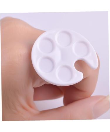 Palette de Bagues de Manucure Mini Plastique Anneaux M langeurs de Vernis Ongles Portables pour Professionnels et Amateurs Art Ongulaire - Buy Online on GoSupps.com
