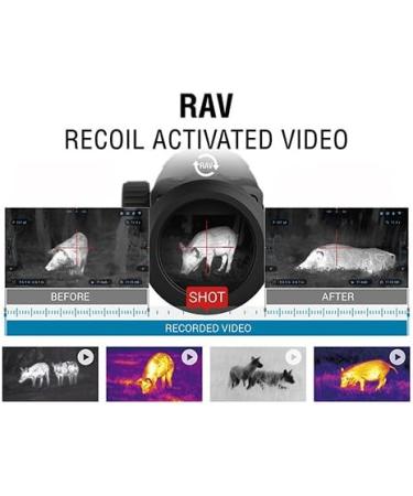 ATN Thor 4 384x288 Thermal Rifle Scope with Full HD Video, WiFi, GPS, Smooth Zoom & Smartphone Control - 1.25-5x Sensor - Buy Online on GoSupps.com