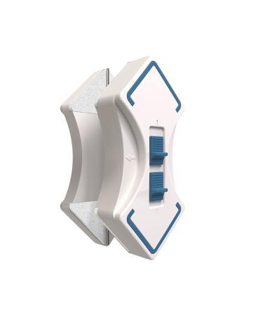 Window Cleaner Magnetic Glass Wiper Adjustable Double Sided Window Cleaner Cleaning Tool with Safety Rope Diamond Shaped 3-30Mm (8 30mm)