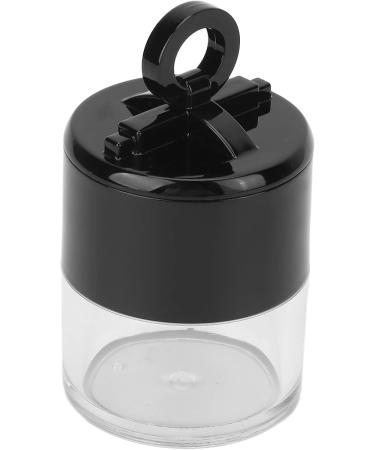 Verdant Touch Loose Powder Empty Box Portable Mini Loose Powder Empty Box with Flocking Puff Mushroom Shape Plastic Makeup Powder Container - Buy Online on GoSupps.com