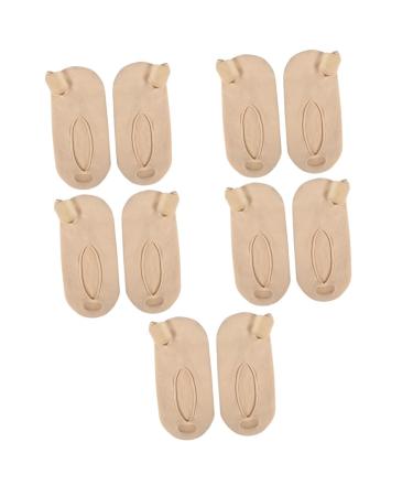 Healeved 5 Pairs Separator Boat Socks Male Female Socks Socks Bunion Protector Straightener for Bunions Women's Socks Man Polyester Fiber