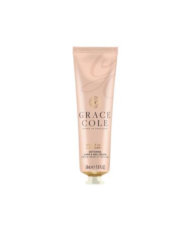 Grace Cole Ginger Lily & Mandarin Hand & Nail Cream Travel Sized Rich in Moisture Nourishing Formula 30ml