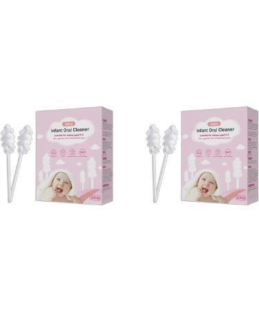 30pcs Portable Baby Tongue Cleaner & Soft Toothbrush - Disposable Oral Care for Infants - Buy Online on GoSupps.com
