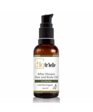 24C Or'Belle After Shower Hair And Body Oil To Protect The Skin From Aging And The Harmful Effects Of Sun Damage