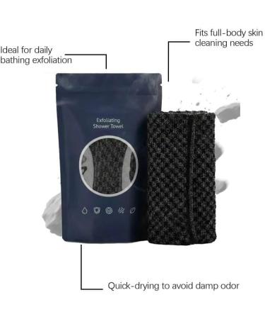 Serviette de douche exfoliante Ecovia 3x Serviette Exfoliante - Buy Online on GoSupps.com